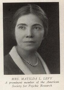 Matilda L Levy photograph