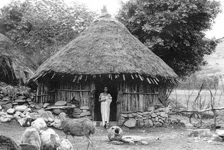 An Ethiopian Woman Awaits Shabbat