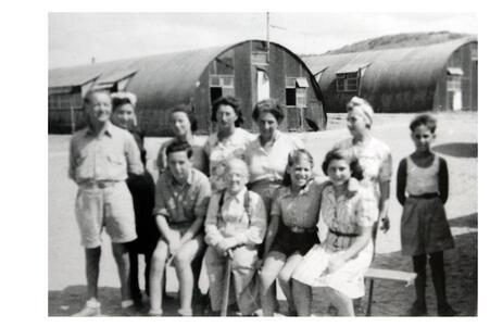 Irene Butter at Jeanne d'Arc, 1945