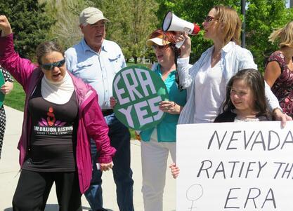 A Pro-Equal Rights Amendment Rally