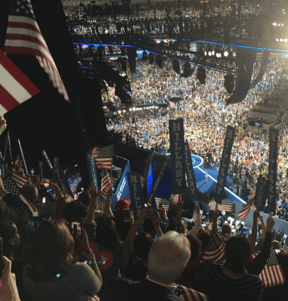 Hillary Clinton at the DNC