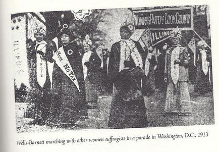 Photo of Ida B. Wells, 1913