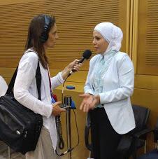 Nahanni Rous Interviewing Suzanne Aded El Khader