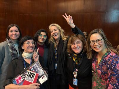 Vlada Nedak at the UN, March 2025