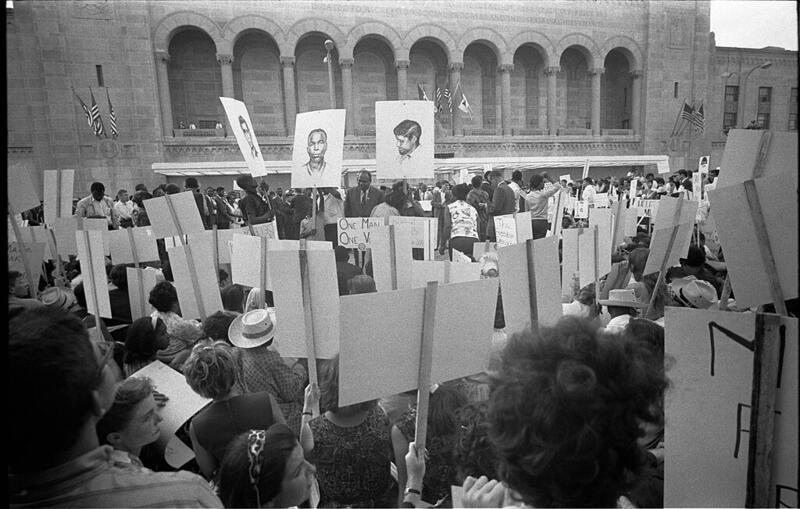 Mississippi Freedom Democratic Party Supporters Demonstrating
