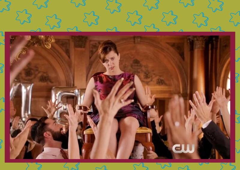 Collage with TV Still from "Crazy Ex-Girlfriend" 