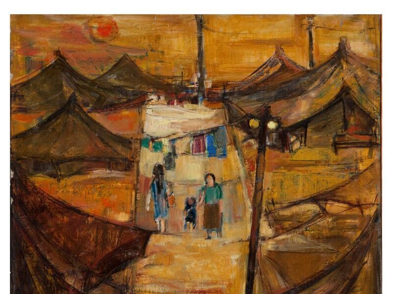 "In the Ma'abarah" by Ruth Schloss