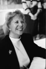 Dinah Shore at the Miami Book Fair International, 1990 Dinah Shore at the Miami Book Fair International, 1990