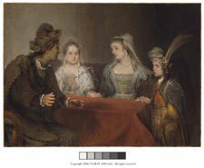 Edna Entrusting Tobias with Sarah by Arent de Gelder 