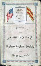 Hebrew Benevolent and Orphan Asylum Society Report, 1893