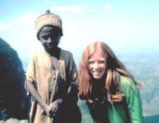 Barbara Gaffin and an Ethiopian Boy, 1981 Barbara Gaffin and an Ethiopian Boy, 1981