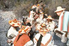 Barbara Myerhoff at a "Knotting-In" Ceremony, 1966