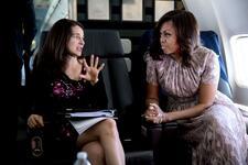 Sarah Hurwitz and Michelle Obama