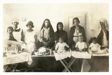 New Mothers Learn Infant Care at a Hadassah Child Welfare Center, Jerusalem. 1921-22.