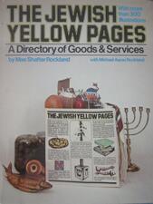 cover of a book called "The Jewish Yellow Pages"