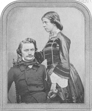 Margarethe Meyer Schurz and Carl Schurz circa 1852