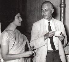 Ruth Prawer Jhabvala and William Phillips, 1962