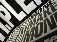 Barbara Kruger Art Installation at the Australian Center for Contemporary Art