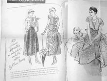 Advertisement for Claire Bodner Designs from the "New York Times," August 14, 1949