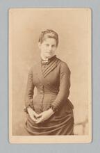 Studio portrait of Helen Goldmark Adler