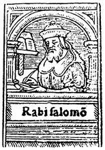 Woodcut of Rashi