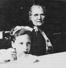 Barbara Myerhoff with her Grandmother Sophie Mann