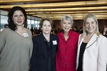 Gail T. Reimer with Making Trouble/Making History Honorees, March 18, 2012