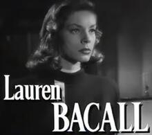 Lauren Bacall