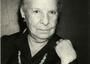 Black and white photograph of Miriam Novitch