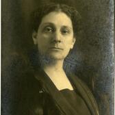 A studio portrait of Ida Weis