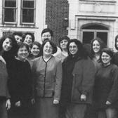 Sally Priesand at Hebrew Union College with Rabbinical Students