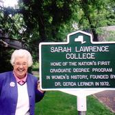 Gerda Lerner at Sarah Lawrence College Gerda Lerner at Sarah Lawrence College