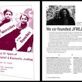 JFREJ 10th Anniversary Program Cover and Article, December 2000