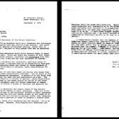 Letter from Paula Rachlin Gottesman to Temple Shomrei Emunah Ritual Committee, 1974