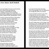 "At the New Moon" by Marge Piercy