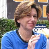 Randi Weingarten at a Hillary for Obama Rally, 2008