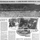 Article about Camp Moodna, established by social worker Rose Gruening, 1907.