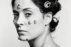 Hannah Wilke, S.O.S. (Curlers), 1975.