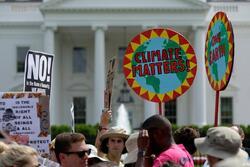 Image from Climate March, April 29