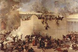 "Destruction of the Temple" by Francesco Hayez, 1867
