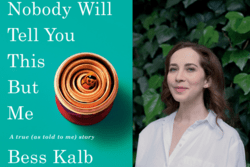 Bess Kalb and book cover