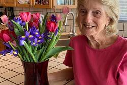 Photo of Rising Voices Fellow Maddy Pollack's Grandmother Linda Pollack