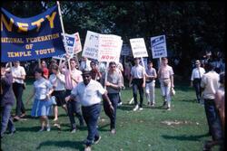 National Federation of Temple Youth at the March on Washington, August 28, 1963