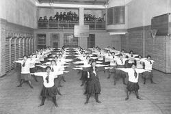 Exercise at Young Women's Hebrew Association of New York, 1914 