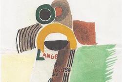  “Robe Poème, L’Ange a Glissé…” by Sonia Delaunay, 1922