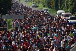 Migrants from South America 2018