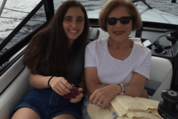 Rising Voices Fellow Abby Richmond with her Grandmother Cropped