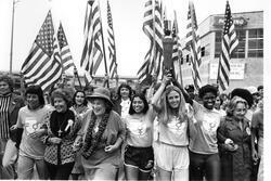 March into the National Women's Conference, 1977, by Diana Mara Henry
