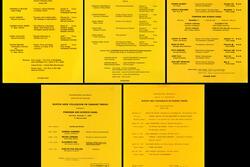 Boston Area Colloquium on Feminist Theory Flyers