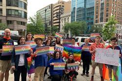 Zioness at the D.C. Dyke March